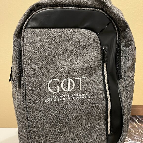 *NEW* Game of Thrones Live Concert Experience Backpack, Blanket, Poster, Lanyard - Picture 2 of 7